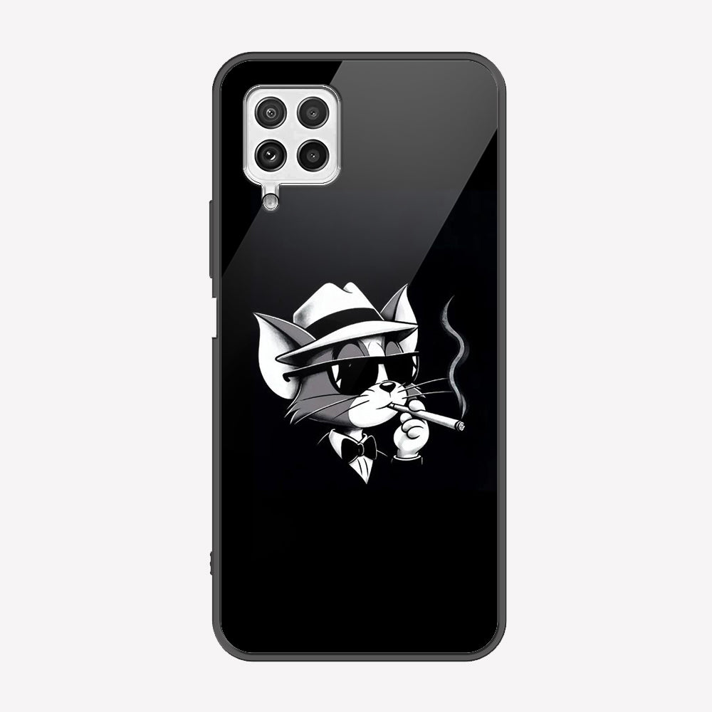 Samsung Galaxy A22 Cover - Charsi Tom Series - Premium Printed Metal soft Bumper shock Proof Case