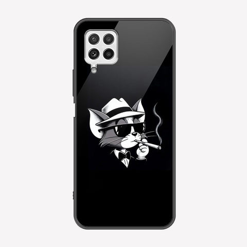 Samsung Galaxy A22 Cover - Charsi Tom Series - Premium Printed Metal soft Bumper shock Proof Case