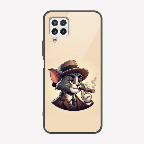 Samsung Galaxy A22 Cover - Charsi Tom Series - Premium Printed Metal soft Bumper shock Proof Case