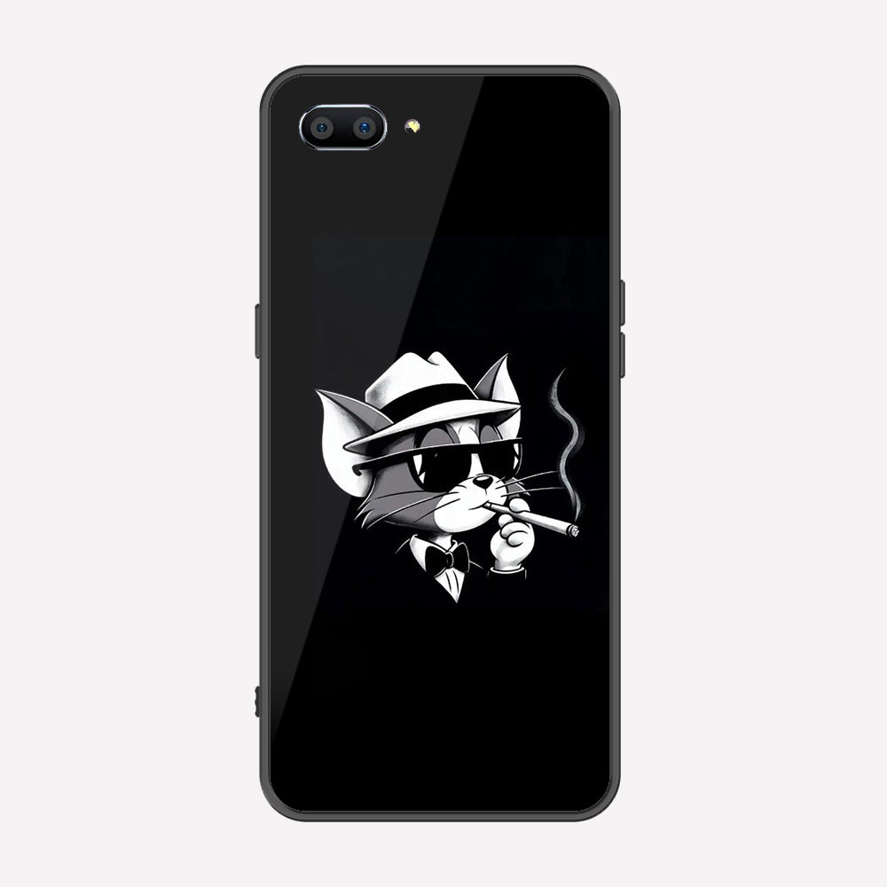 Realme C1 Cover - Charsi Tom Series - Premium Printed Metal soft Bumper shock Proof Case