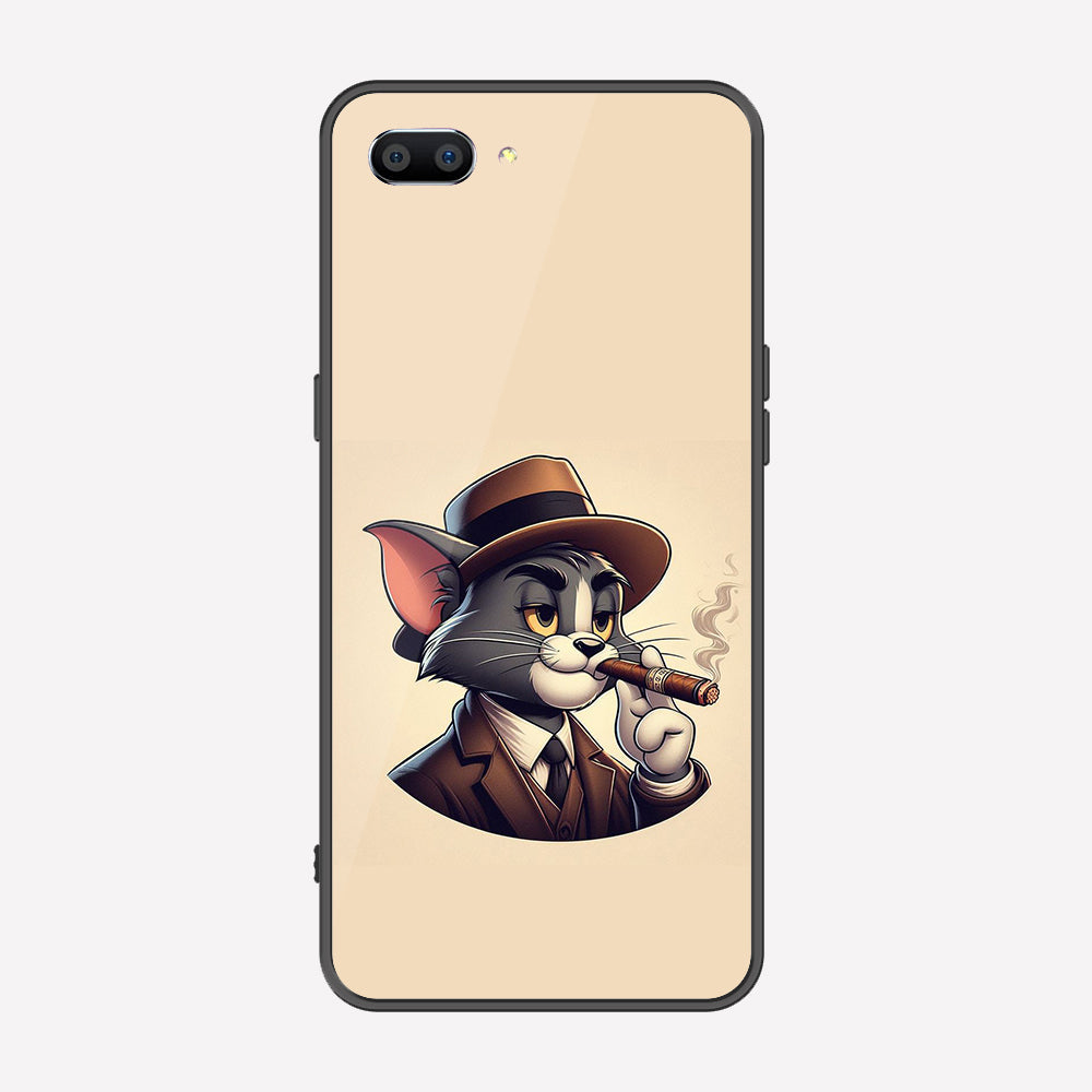 Realme C1 Cover - Charsi Tom Series - Premium Printed Metal soft Bumper shock Proof Case