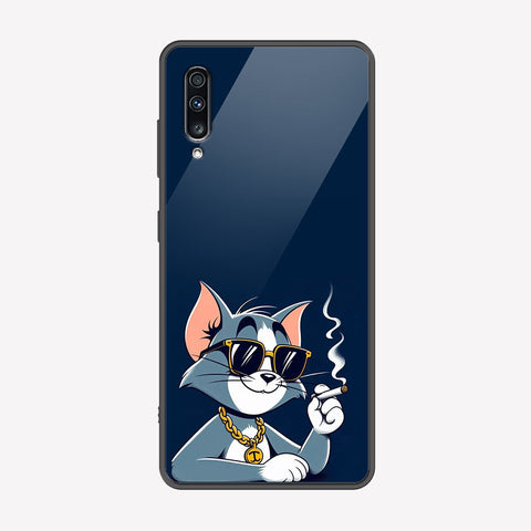 Samsung Galaxy A70s Cover - Charsi Tom Series - Premium Printed Metal soft Bumper shock Proof Case