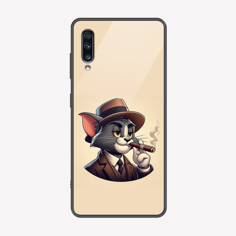 Samsung Galaxy A70s Cover - Charsi Tom Series - Premium Printed Metal soft Bumper shock Proof Case