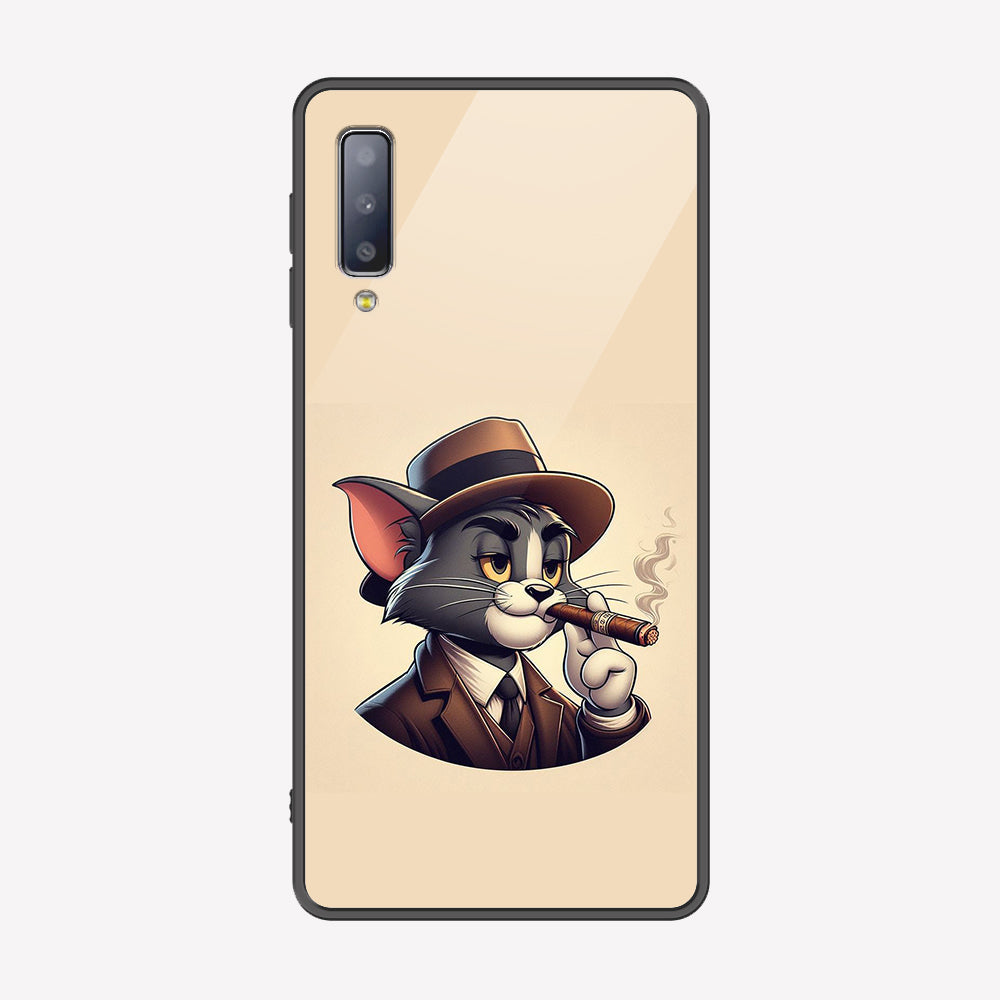 Samsung Galaxy A30s Cover - Charsi Tom Series - Premium Printed Metal soft Bumper shock Proof Case
