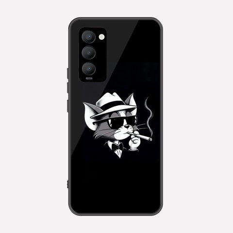 Tecno Camon 18T Cover - Charsi Tom Series - Premium Printed Metal soft Bumper shock Proof Case