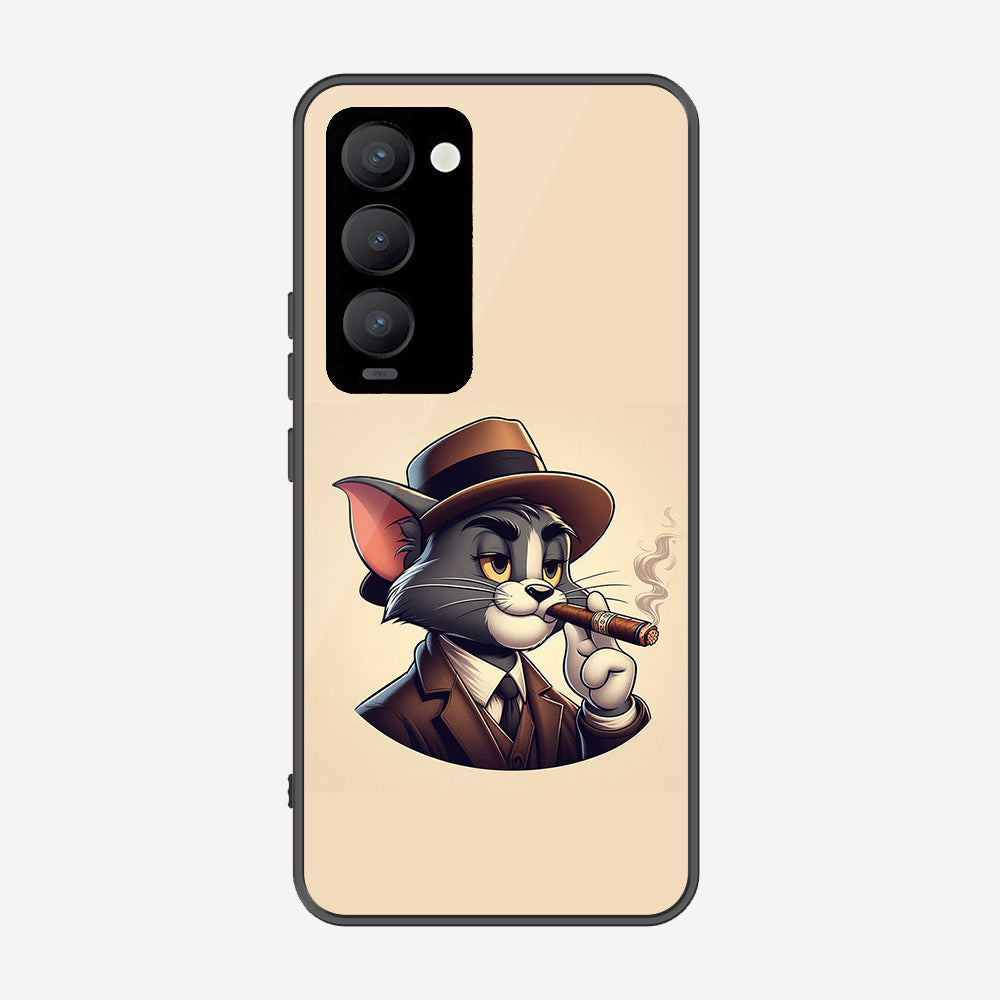 Tecno Camon 18 Premier Cover - Charsi Tom Series - Premium Printed Metal soft Bumper shock Proof Case