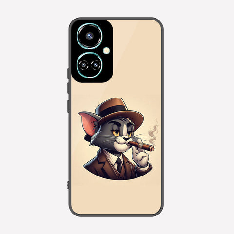 Tecno Camon 19 Cover - Charsi Tom Series - Premium Printed Metal soft Bumper shock Proof Case