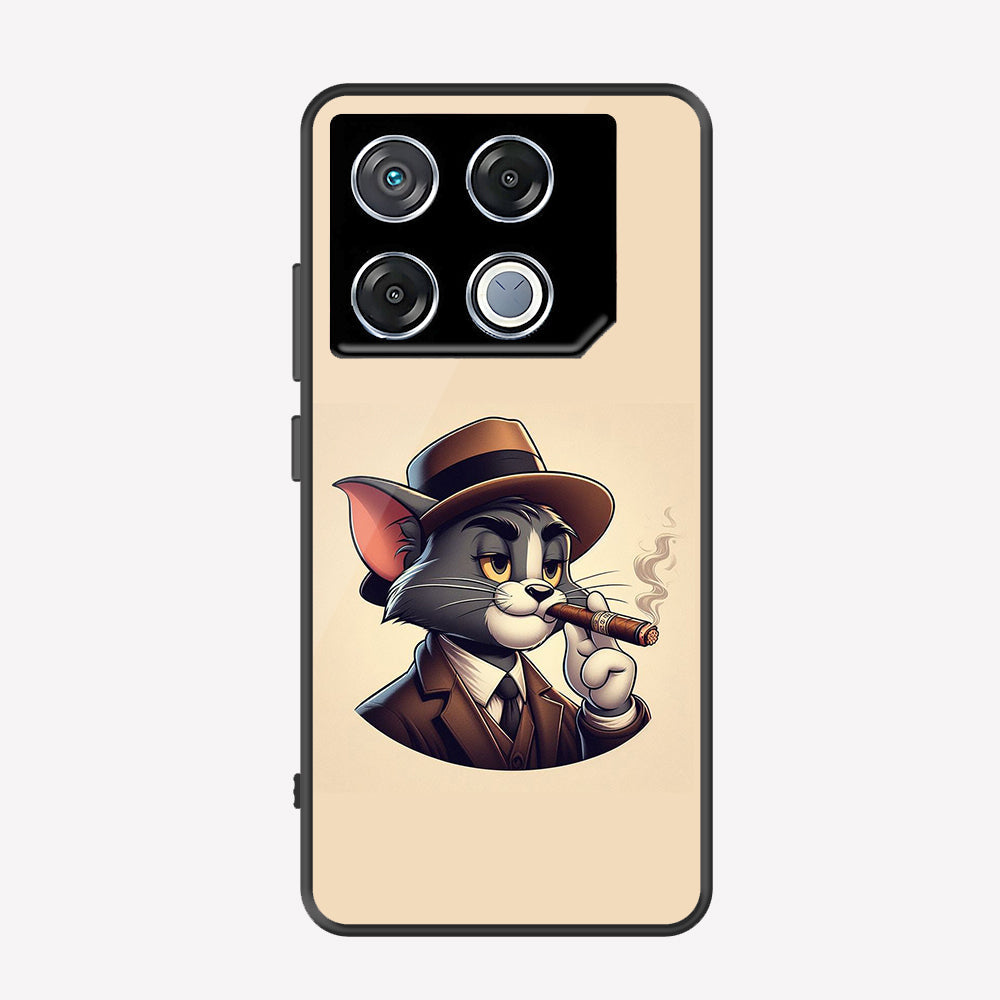 Infinix GT 20 Pro Cover - Charsi Tom Series - Premium Printed Metal soft Bumper shock Proof Case