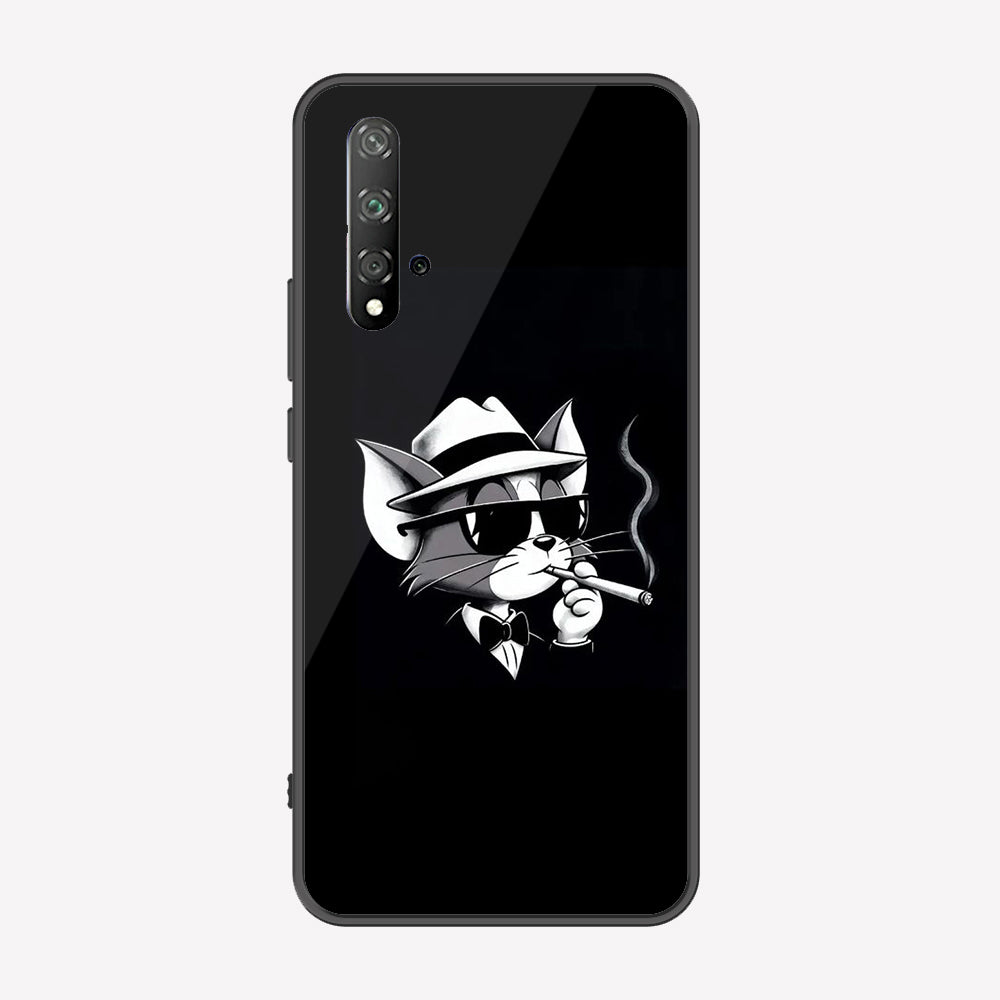 Honor 20 Cover - Charsi Tom Series - Premium Printed Metal soft Bumper shock Proof Case