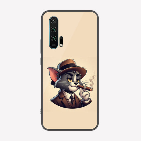Honor 20 Pro Cover - Charsi Tom Series - Premium Printed Metal soft Bumper shock Proof Case