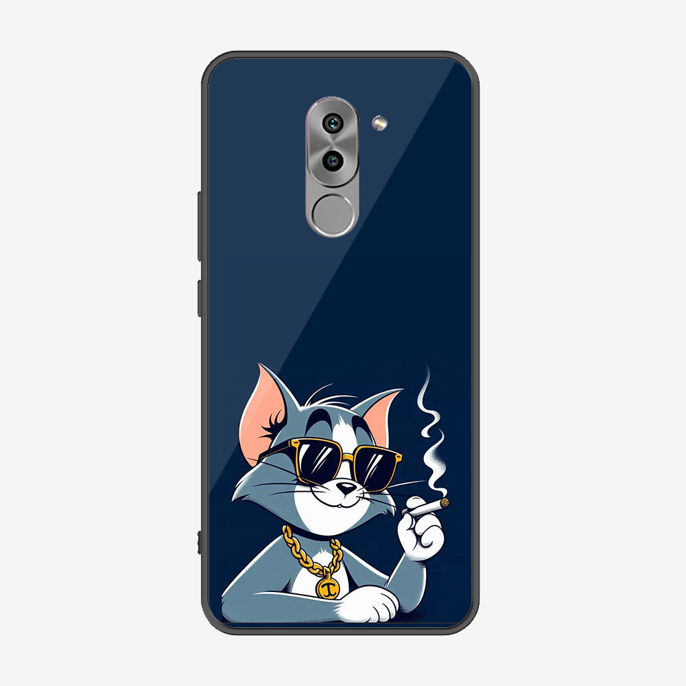 Huawei Honor 6X / Mate 9 Lite Cover - Charsi Tom Series - Premium Printed Metal soft Bumper shock Proof Case