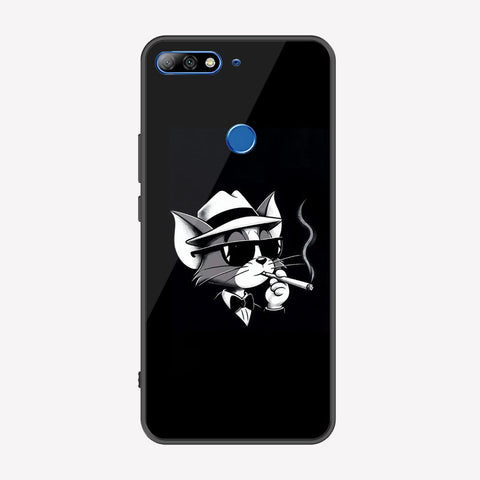 Huawei Honor 7C Cover - Charsi Tom Series - Premium Printed Metal soft Bumper shock Proof Case