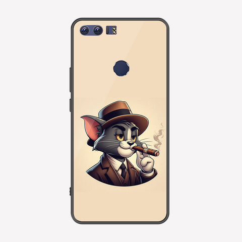 Huawei Honor 8 Cover - Charsi Tom Series - Premium Printed Metal soft Bumper shock Proof Case