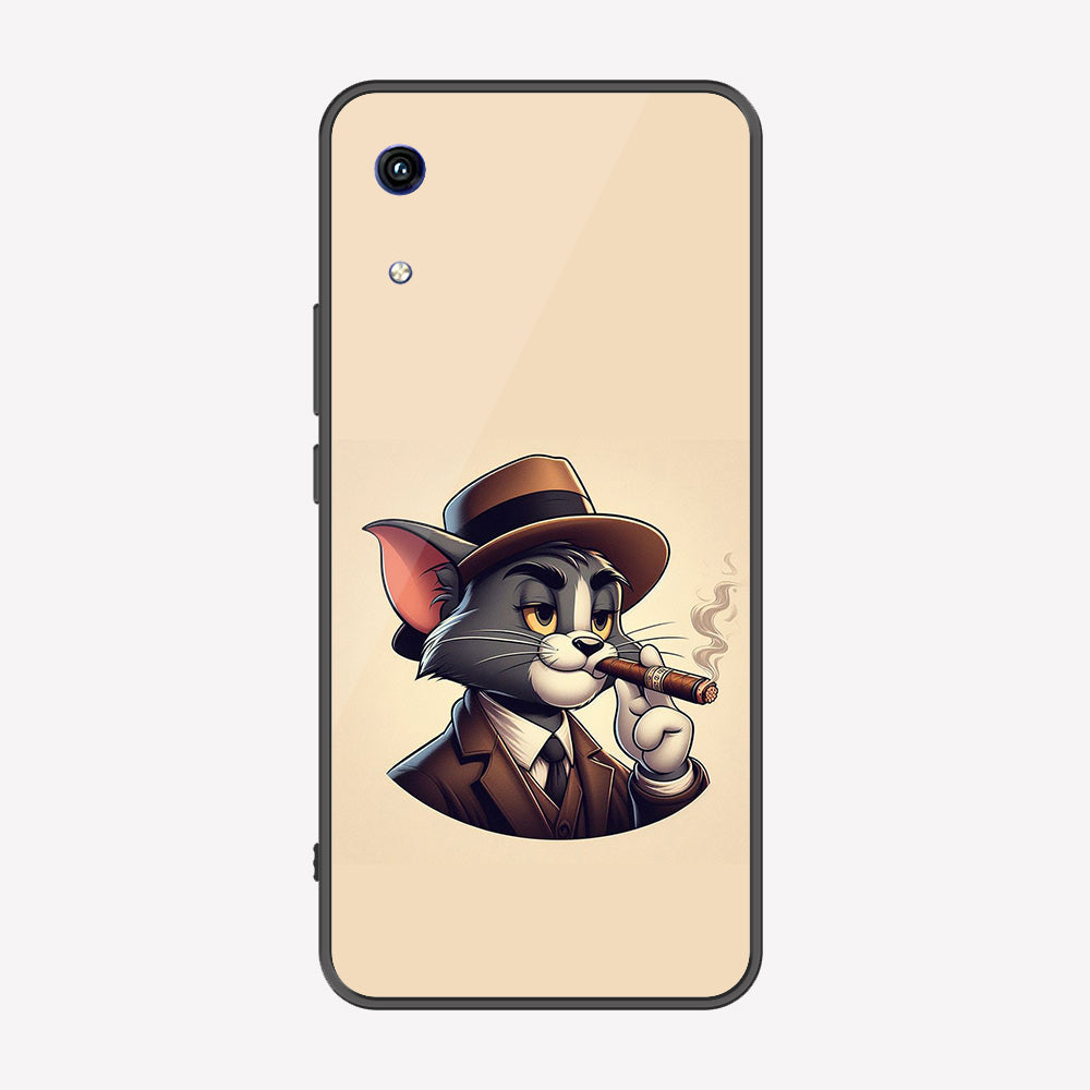 Huawei Honor 8A Cover - Charsi Tom Series - Premium Printed Metal soft Bumper shock Proof Case
