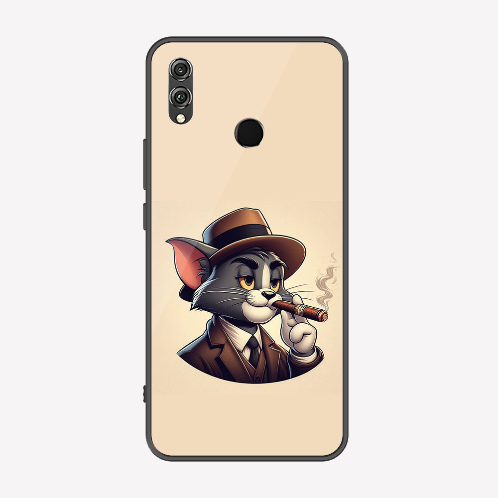 Huawei Honor 8X Cover - Charsi Tom Series - Premium Printed Metal soft Bumper shock Proof Case