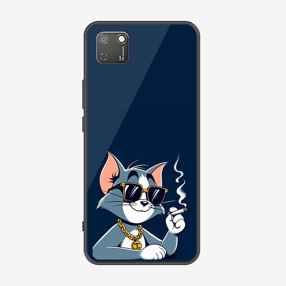 Honor 9S Cover - Charsi Tom Series - Premium Printed Metal soft Bumper shock Proof Case