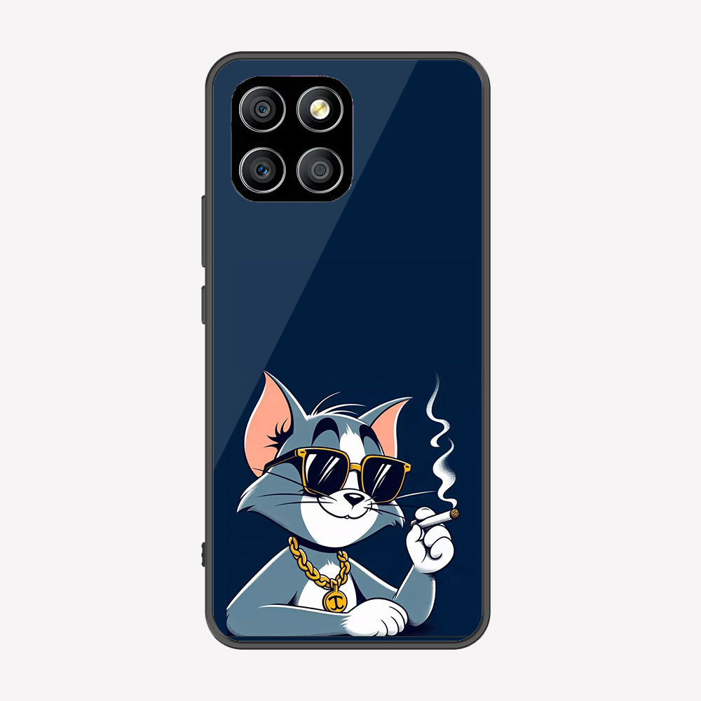 Honor X8 5G Cover - Charsi Tom Series - Premium Printed Metal soft Bumper shock Proof Case