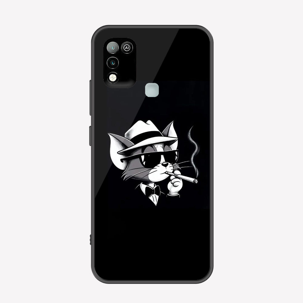 Infinix Hot 10 Play Cover - Charsi Tom Series - Premium Printed Metal soft Bumper shock Proof Case
