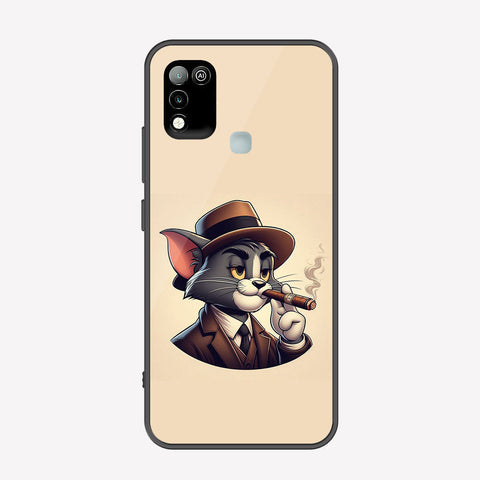 Infinix Hot 10 Play Cover - Charsi Tom Series - Premium Printed Metal soft Bumper shock Proof Case