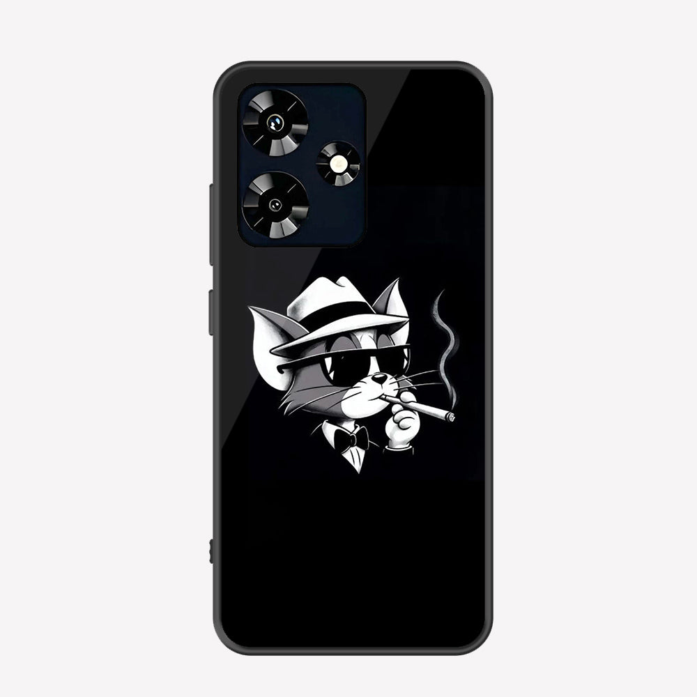 Infinix Hot 30 Cover - Charsi Tom Series - Premium Printed Metal soft Bumper shock Proof Case