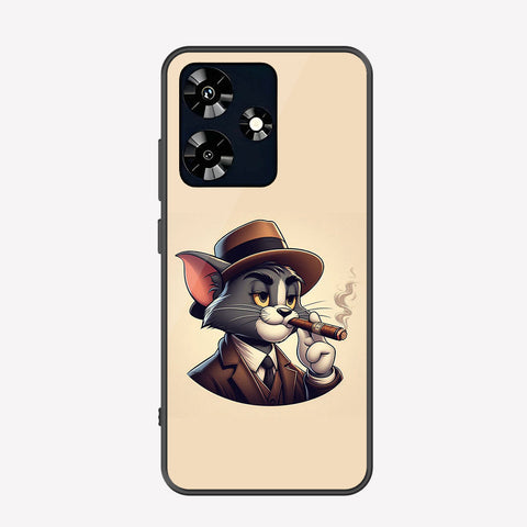 Infinix Hot 30 Cover - Charsi Tom Series - Premium Printed Metal soft Bumper shock Proof Case
