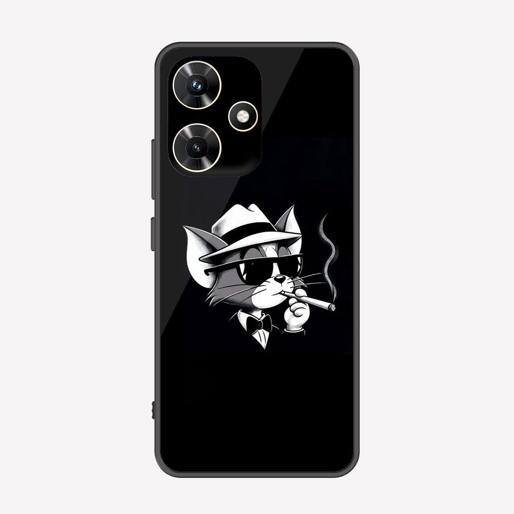 Infinix Hot 30i Cover - Charsi Tom Series - Premium Printed Metal soft Bumper shock Proof Case