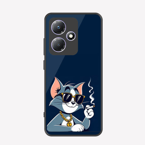 Infinix Hot 30 Play Cover - Charsi Tom Series - Premium Printed Metal soft Bumper shock Proof Case