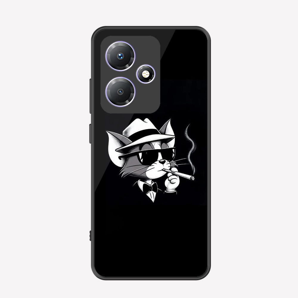 Infinix Hot 30 Play Cover - Charsi Tom Series - Premium Printed Metal soft Bumper shock Proof Case