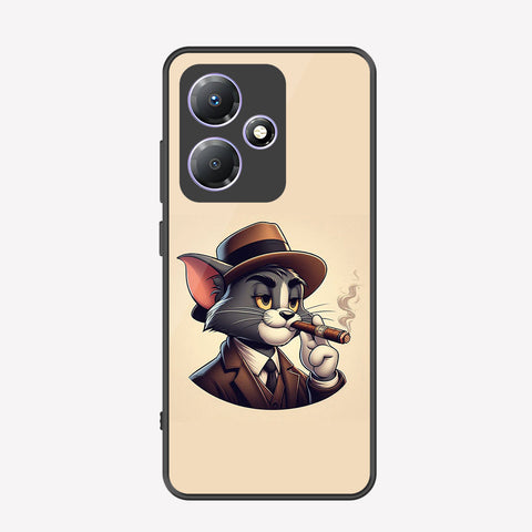 Infinix Hot 30 Play Cover - Charsi Tom Series - Premium Printed Metal soft Bumper shock Proof Case