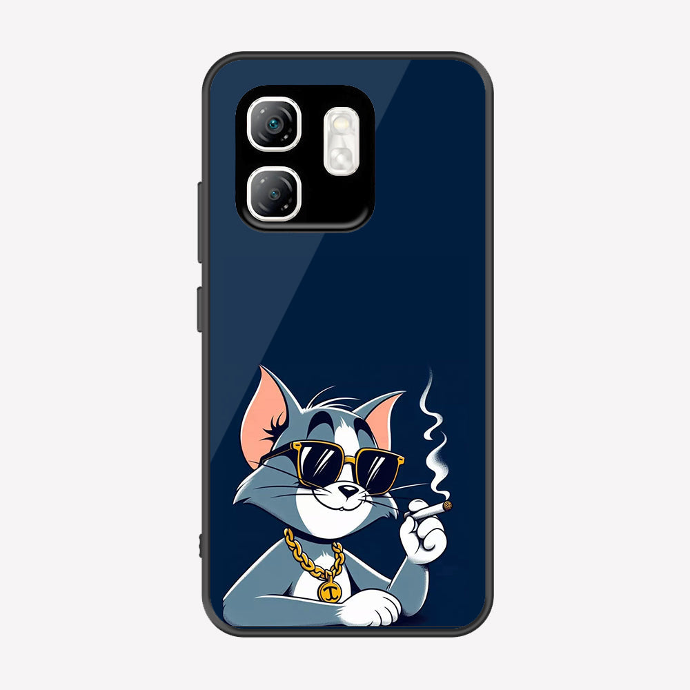 Infinix Hot 50i Cover - Charsi Tom Series - Premium Printed Metal soft Bumper shock Proof Case