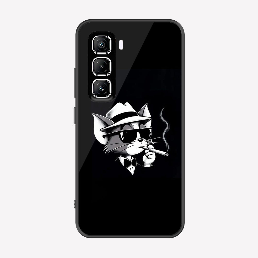 Infinix Hot 50 Pro Cover - Charsi Tom Series - Premium Printed Metal soft Bumper shock Proof Case