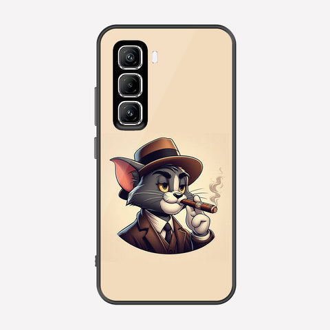 Infinix Hot 50 Pro Plus Cover - Charsi Tom Series - Premium Printed Metal soft Bumper shock Proof Case