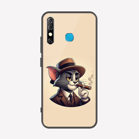 Tecno Spark 4 Cover - Charsi Tom Series - Premium Printed Metal soft Bumper shock Proof Case