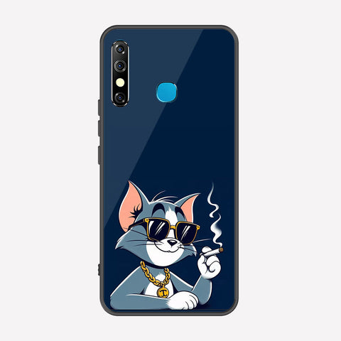 Tecno Spark 4 Cover - Charsi Tom Series - Premium Printed Metal soft Bumper shock Proof Case