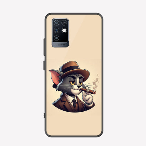 Infinix Note 10 Cover - Charsi Tom Series - Premium Printed Metal soft Bumper shock Proof Case