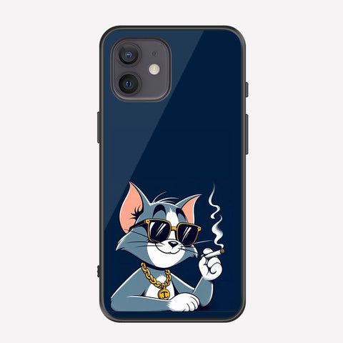 iPhone 12 Mini Cover - Charsi Tom Series - Premium Printed Metal soft Bumper shock Proof Case