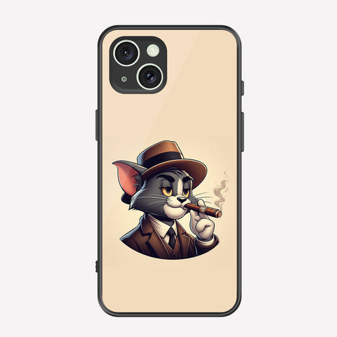 iPhone 14 Cover - Charsi Tom Series - Premium Printed Metal soft Bumper shock Proof Case