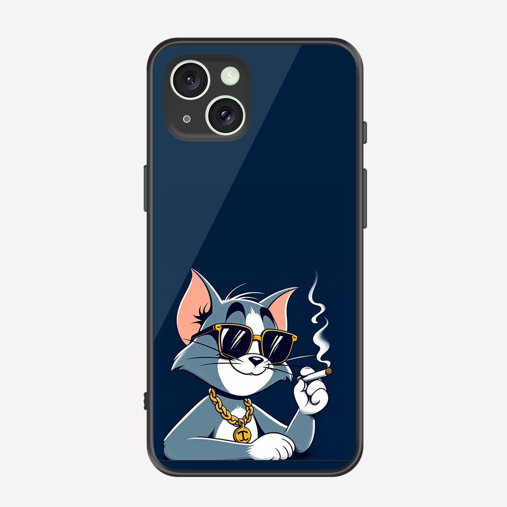 iPhone 14 Plus Cover - Charsi Tom Series - Premium Printed Metal soft Bumper shock Proof Case