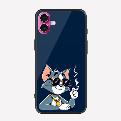 iPhone 16 Cover - Charsi Tom Series - Premium Printed Metal soft Bumper shock Proof Case