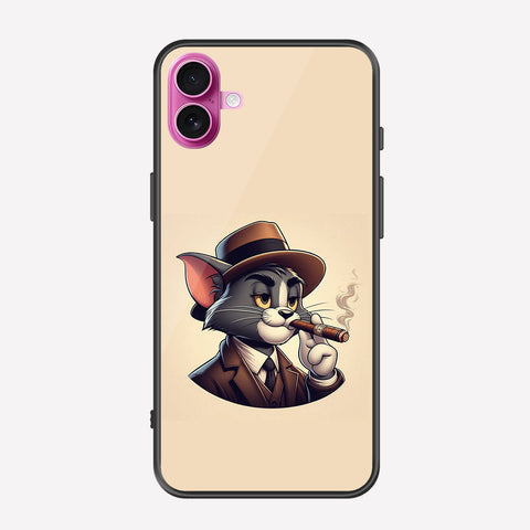 iPhone 16 Cover - Charsi Tom Series - Premium Printed Metal soft Bumper shock Proof Case