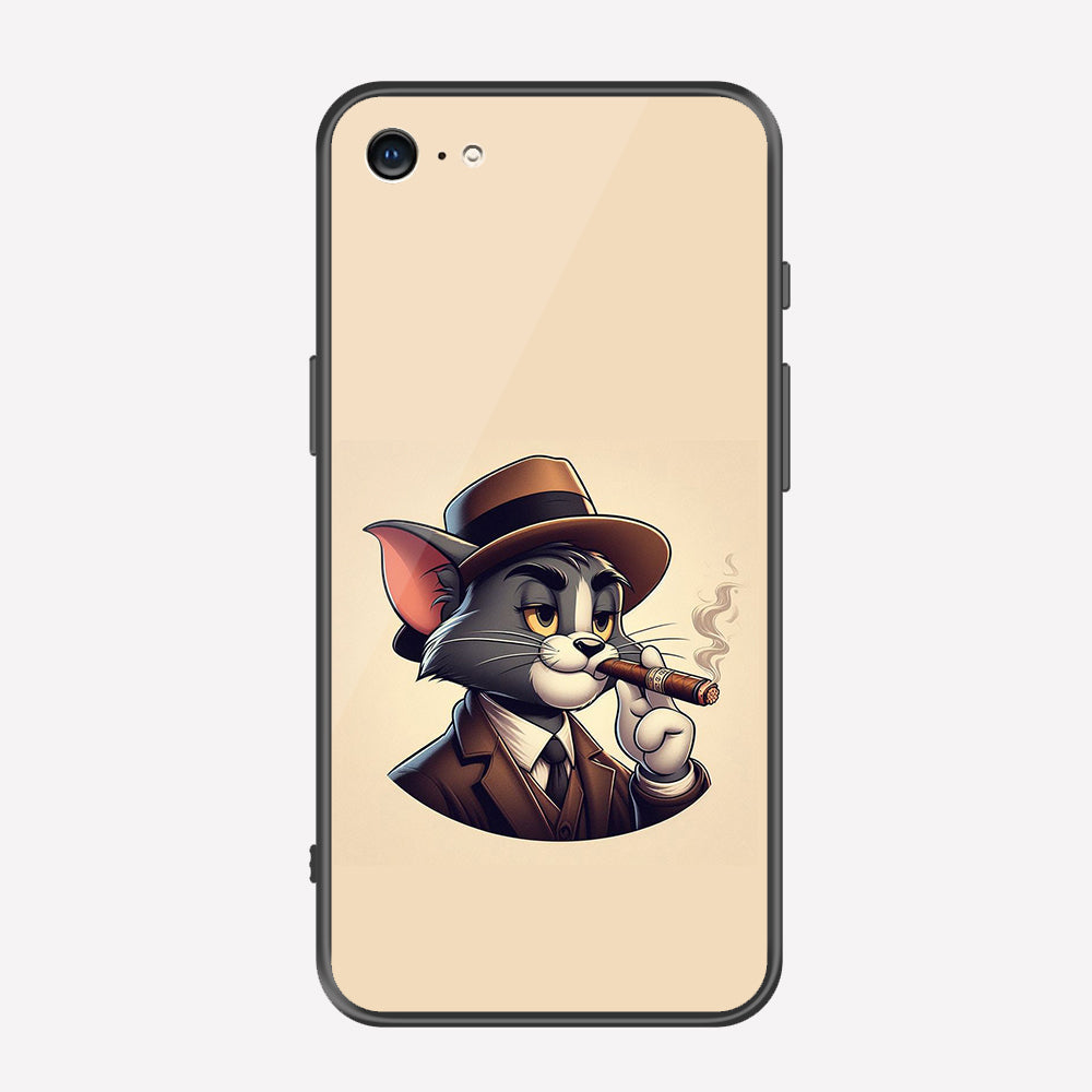 iPhone SE 2022 Cover - Charsi Tom Series - Premium Printed Metal soft Bumper shock Proof Case