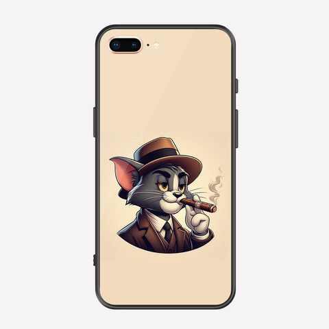iPhone 8 Plus / 7 Plus Cover - Charsi Tom Series - Premium Printed Metal soft Bumper shock Proof Case