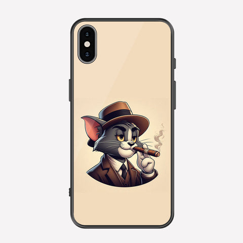 iPhone XS / X Cover - Charsi Tom Series - Premium Printed Metal soft Bumper shock Proof Case