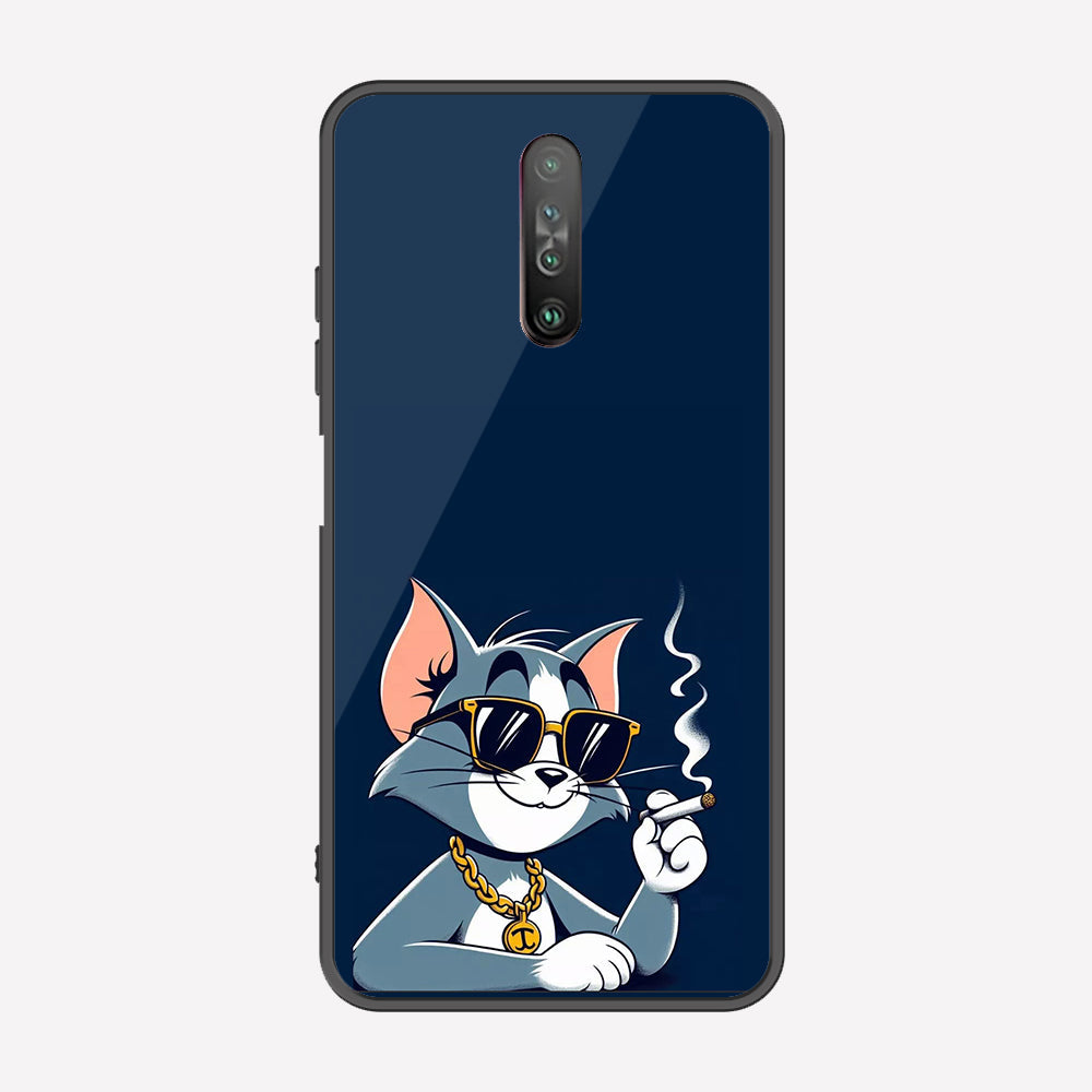 Xiaomi Redmi K30 Cover - Charsi Tom Series - Premium Printed Metal soft Bumper shock Proof Case