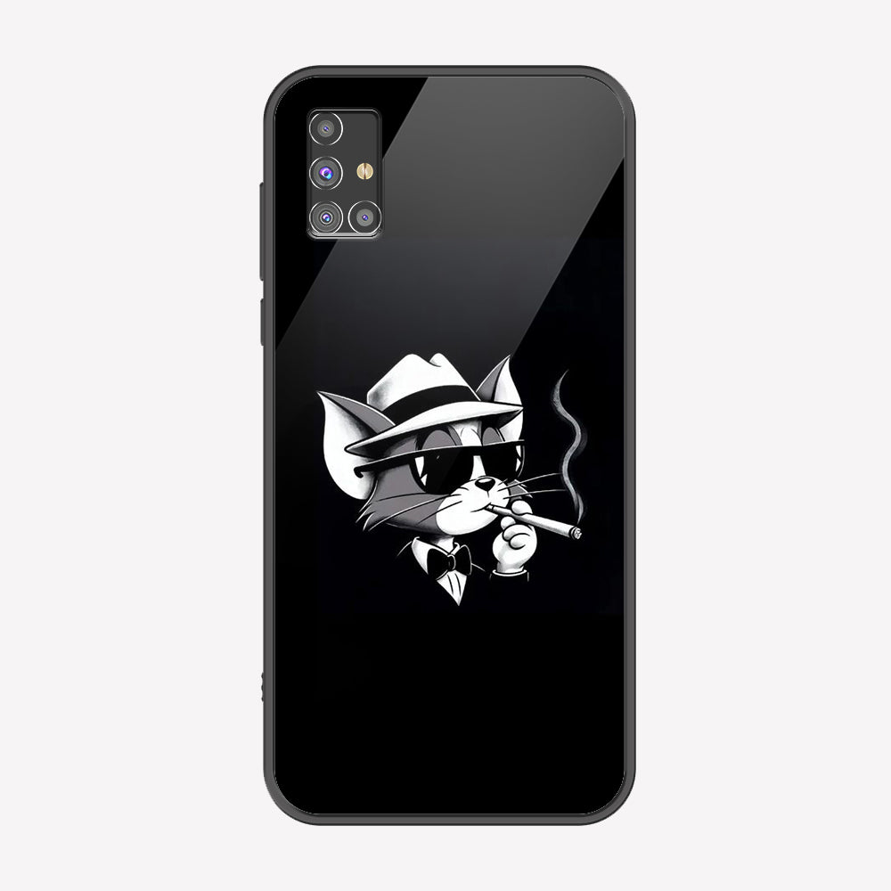 Samsung Galaxy M31s Cover - Charsi Tom Series - Premium Printed Metal soft Bumper shock Proof Case