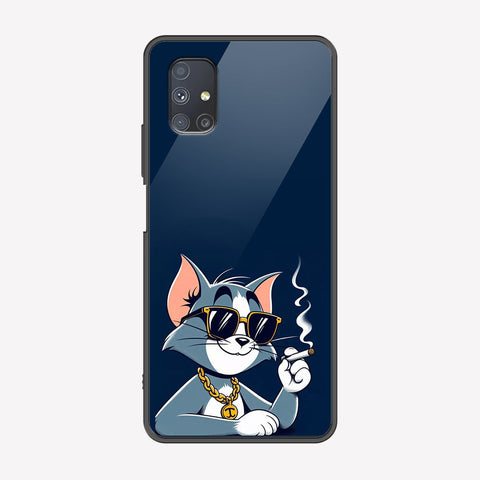 Samsung Galaxy M51 Cover - Charsi Tom Series - Premium Printed Metal soft Bumper shock Proof Case
