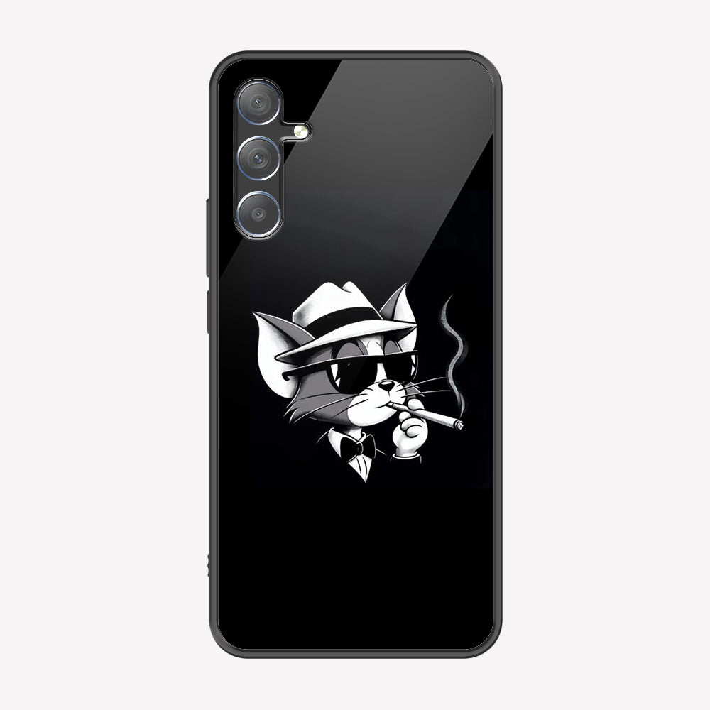 Samsung Galaxy F55 Cover - Charsi Tom Series - Premium Printed Metal soft Bumper shock Proof Case