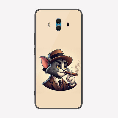 Huawei Mate 10 Cover - Charsi Tom Series - Premium Printed Metal soft Bumper shock Proof Case
