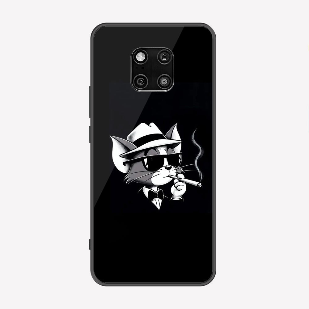 Huawei Mate 20 Pro Cover - Charsi Tom Series - Premium Printed Metal soft Bumper shock Proof Case