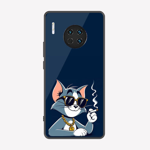 Huawei Mate 30 Cover - Charsi Tom Series - Premium Printed Metal soft Bumper shock Proof Case